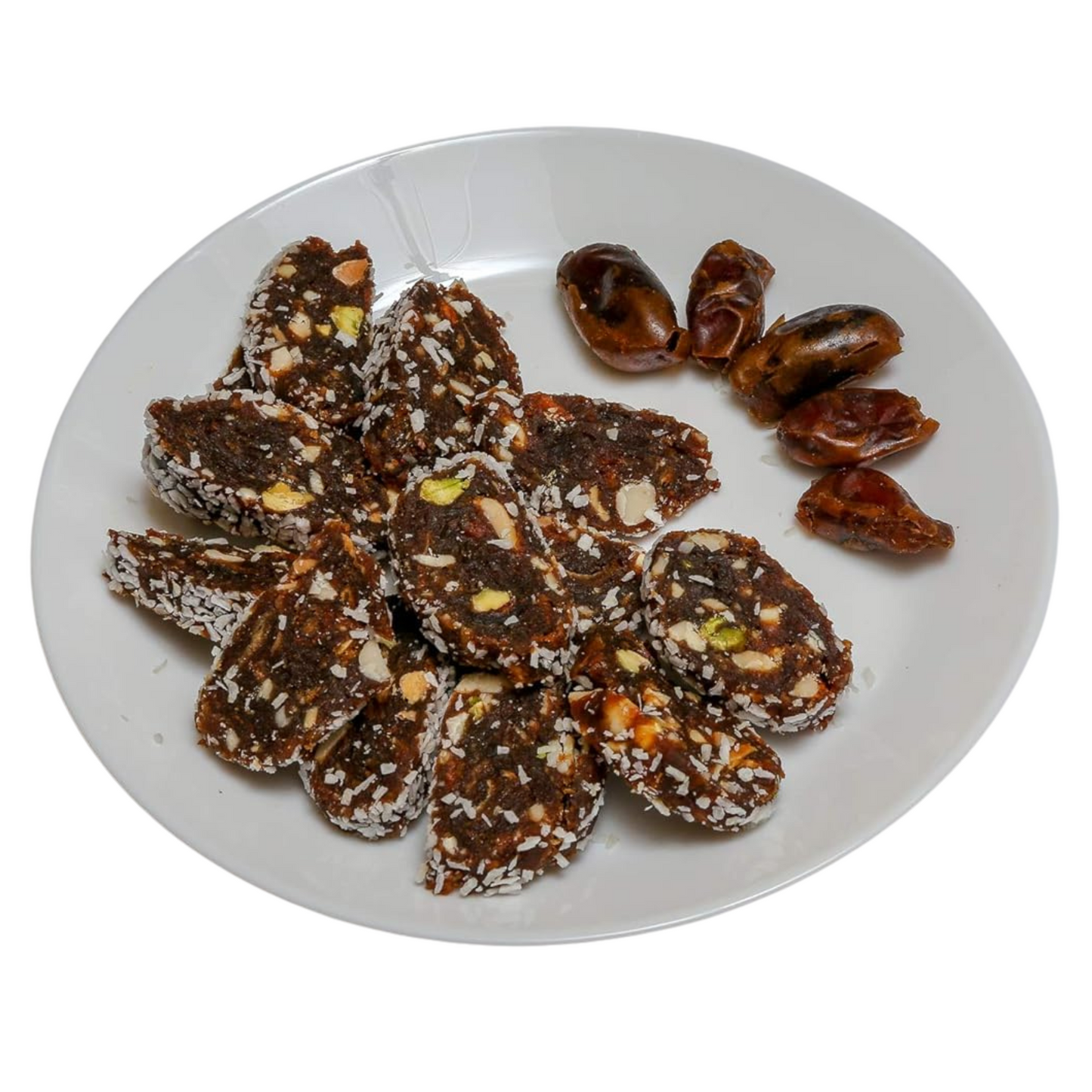 Date and Nut Roll - Hand Made Resealable Party Sharing Food