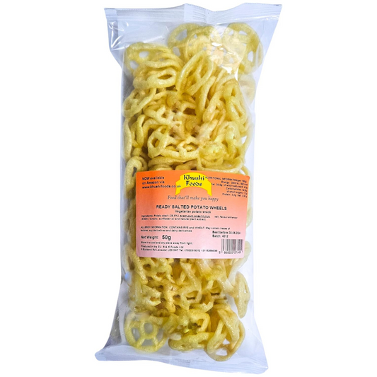Ready Salted Potato Wheels (50grx10) Full Box- Party Sharing Food