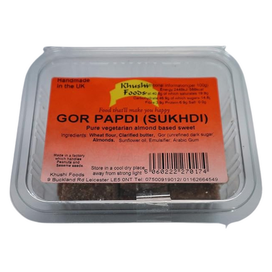 Gorpapdi ( Sukhdi) - Hand Made Resealable Party Sharing Food
