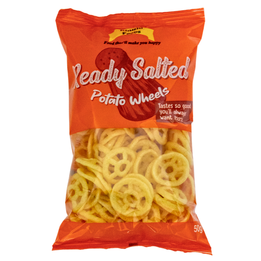 Ready Salted Potato Wheels (50grx10) Full Box- Party Sharing Food